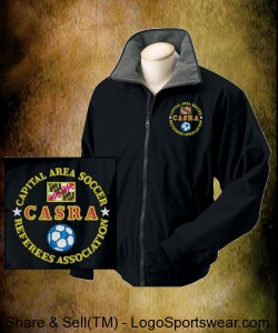 CASRA 3 Season Coat - Black Design Zoom